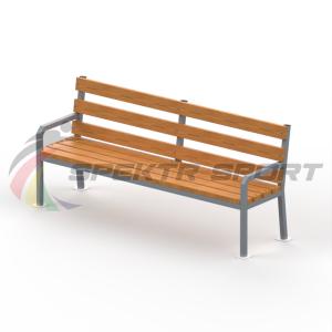 Купить Уличная скамейка со спинкой Дача в Майкопе 